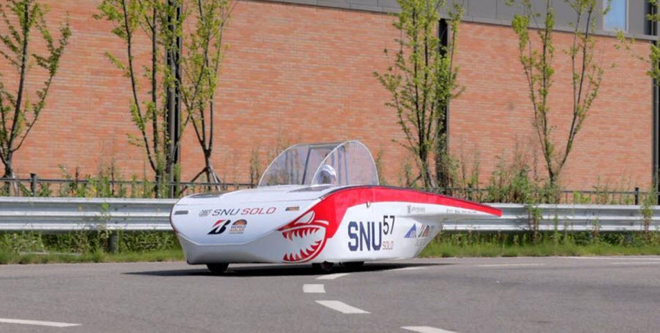 “Goblin” taking a test drive on the track of Siheung Campus