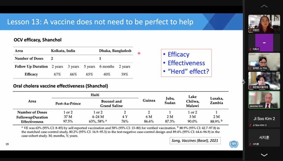 A vaccine does not need to be perfect to help